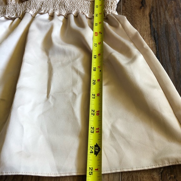 bcbgmaxazria Champagne sleeveless blouse size s BCBG - Picture 6 of 8